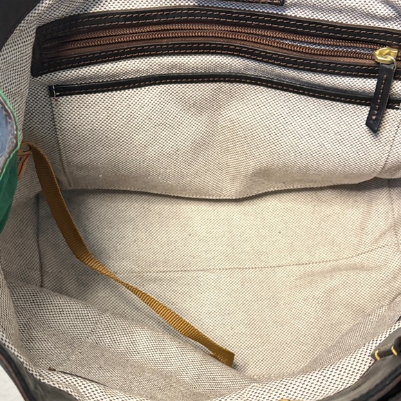 Dooney & Bourke Black Florentine Barlow large NWOT - Picture 3 of 3